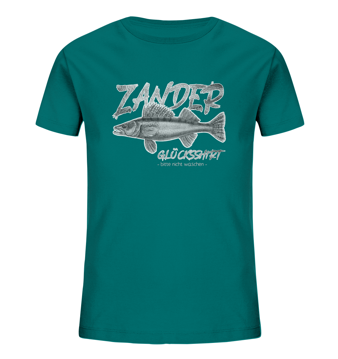 Zander Glücksshirt - Kinder Bio T-Shirt