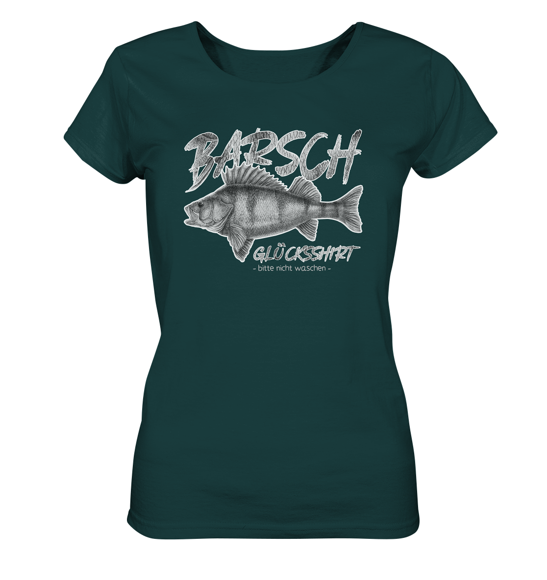 Barsch Glücksshirt - Frauen Bio T-Shirt