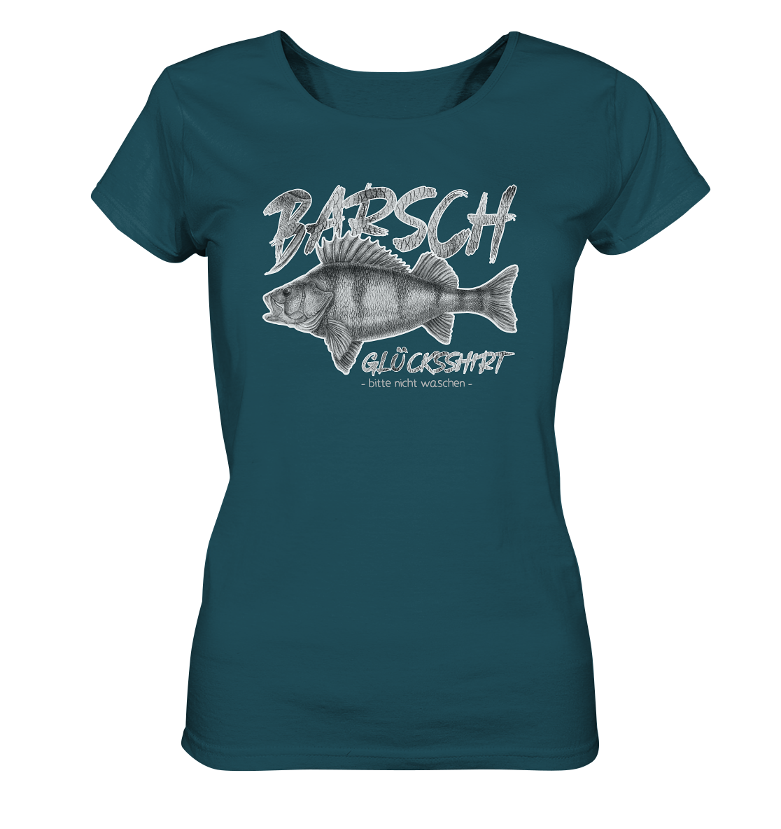 Barsch Glücksshirt - Frauen Bio T-Shirt