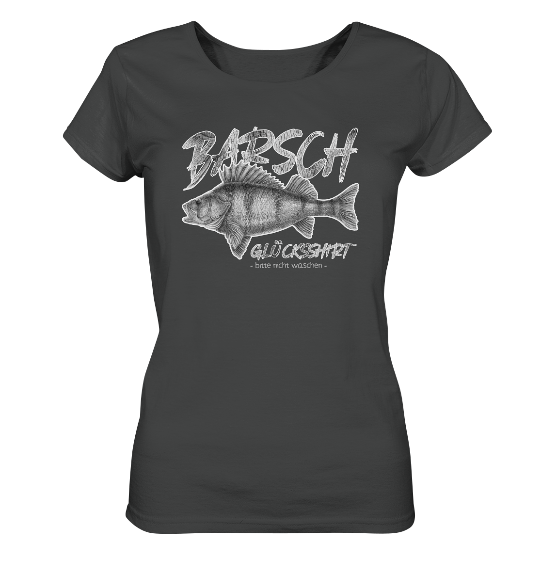 Barsch Glücksshirt - Frauen Bio T-Shirt