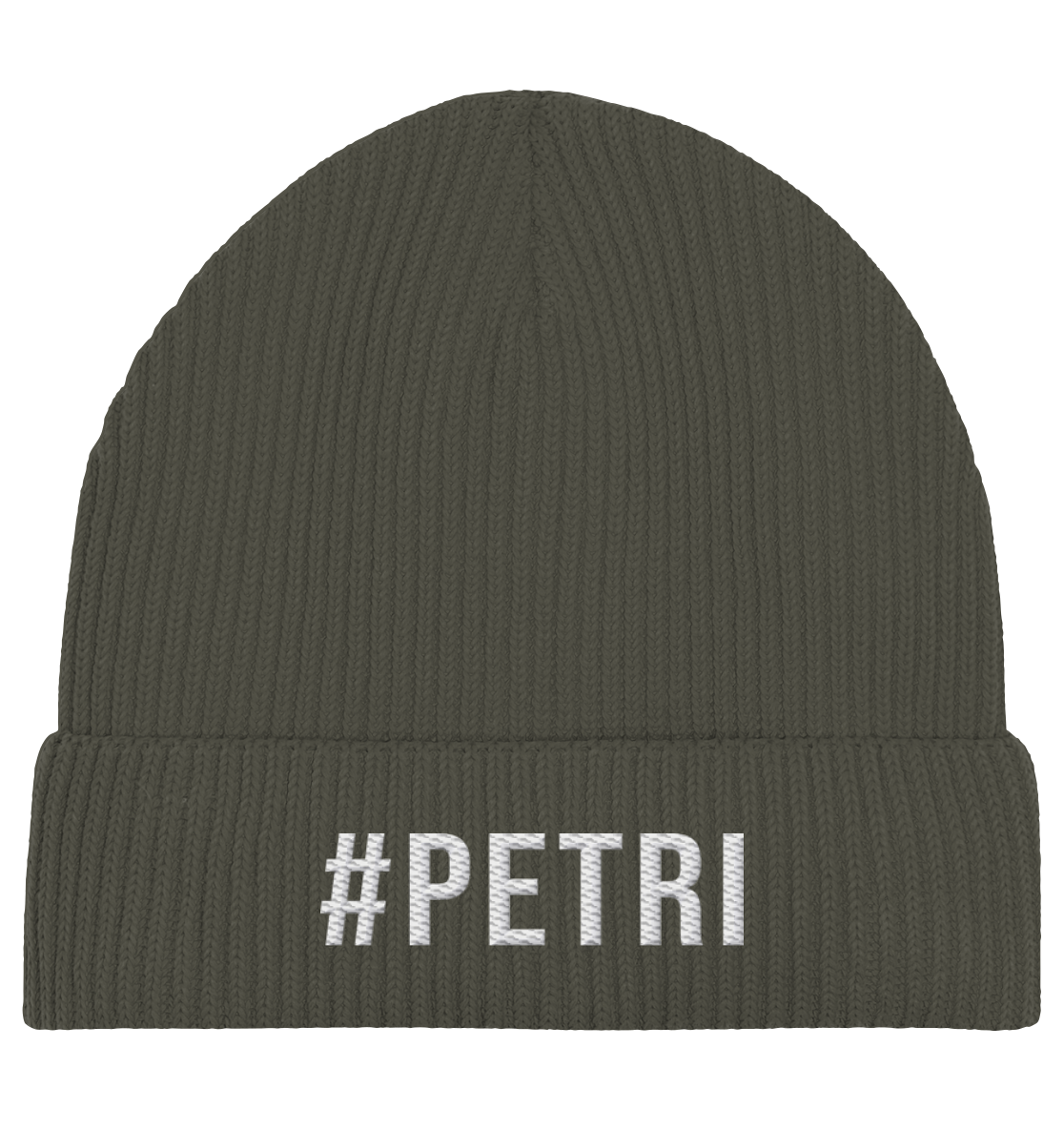 #Petri Stick - Organic Fisherman Beanie