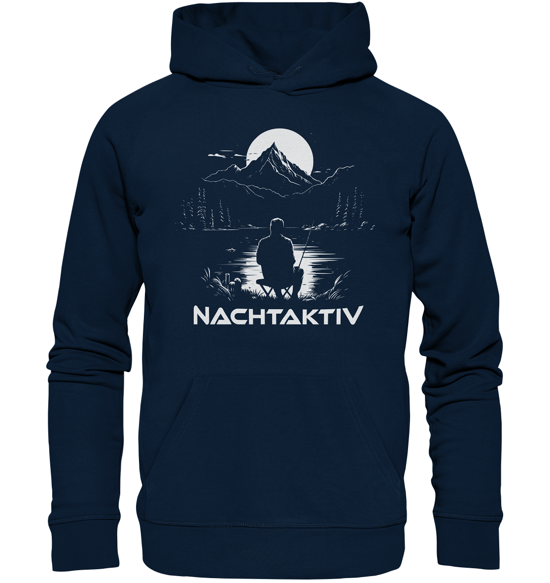 Nachtaktiv - Premium Bio Hoodie