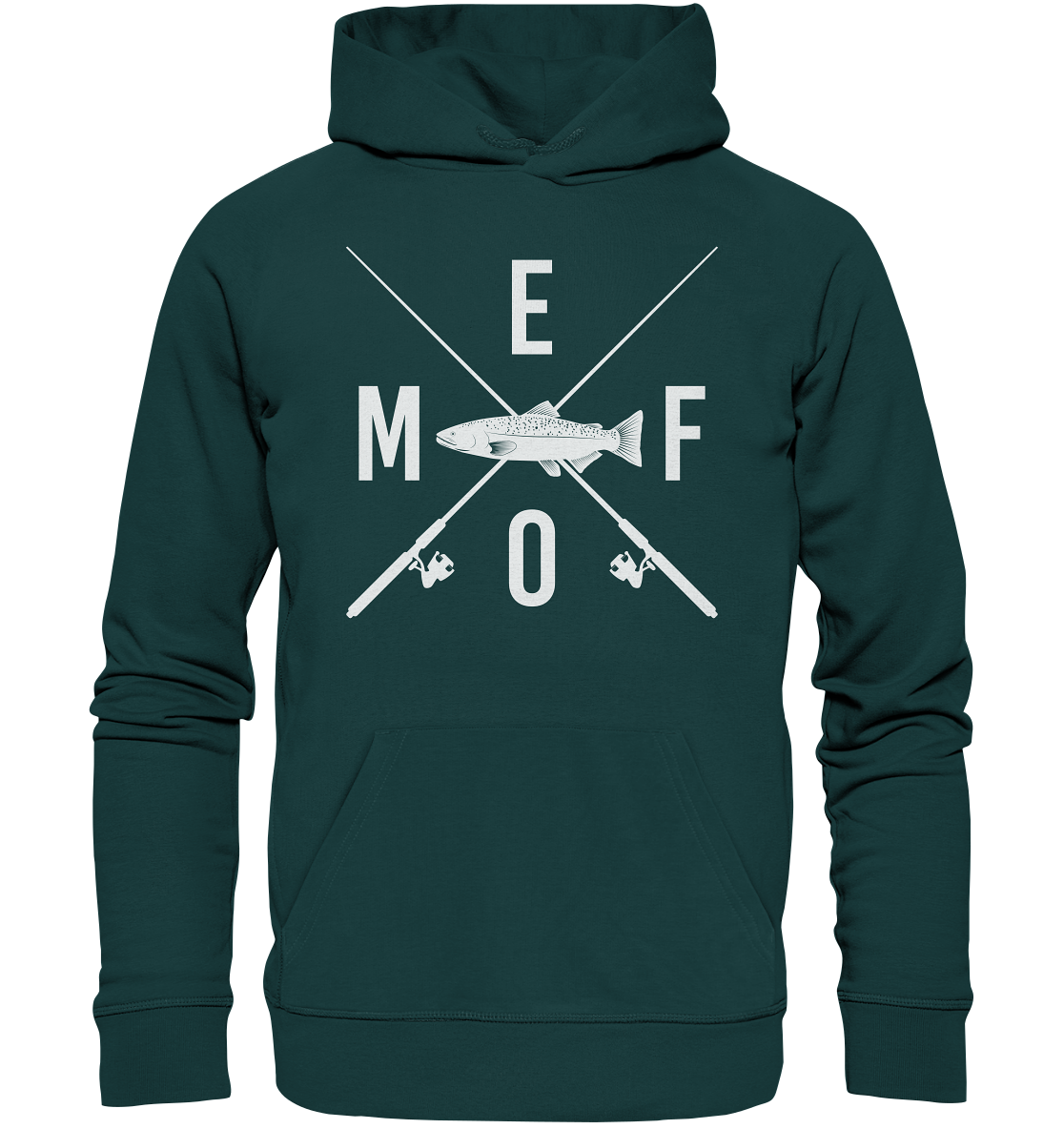 Gekreuzte Ruten MEFO - Premium Bio Hoodie