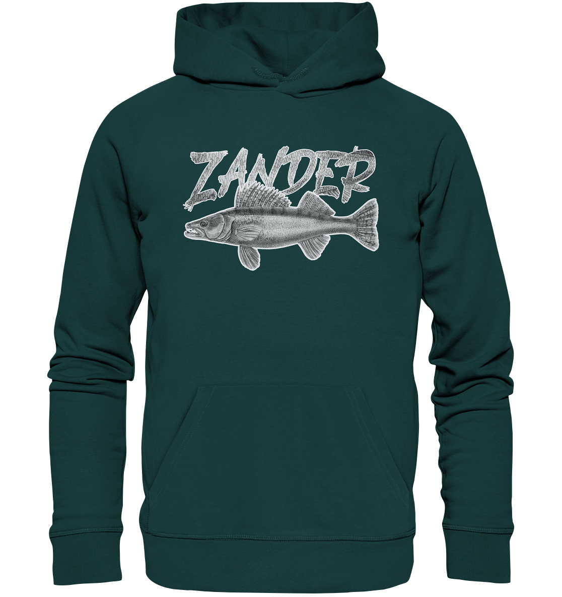 Der Zander - Premium Bio Hoodie