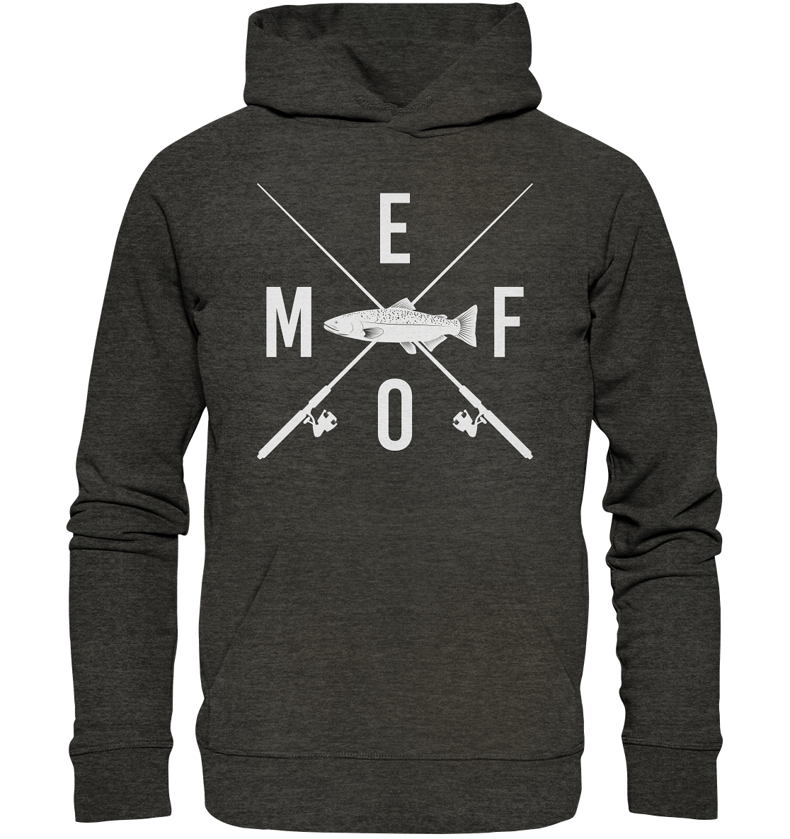Gekreuzte Ruten MEFO - Premium Bio Hoodie