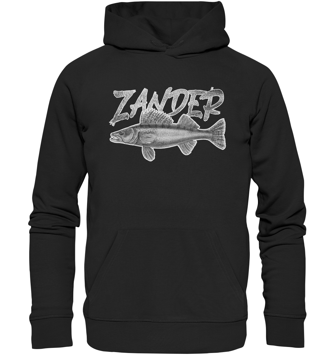 Der Zander - Premium Bio Hoodie