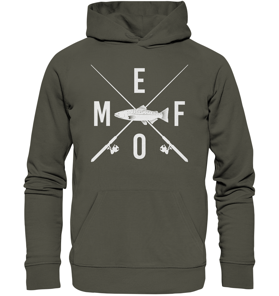 Gekreuzte Ruten MEFO - Premium Bio Hoodie