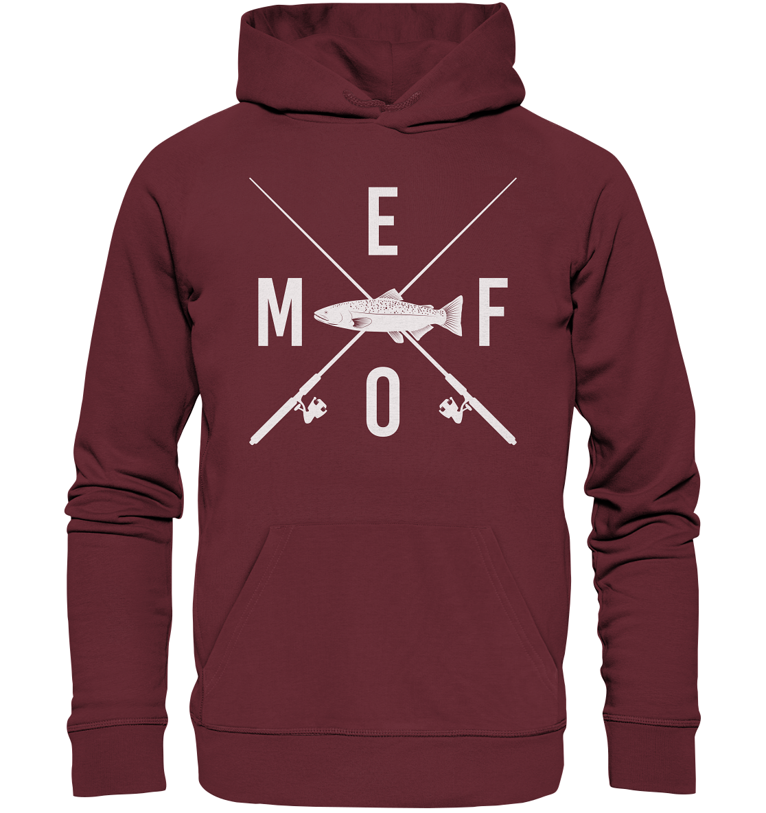 Gekreuzte Ruten MEFO - Premium Bio Hoodie
