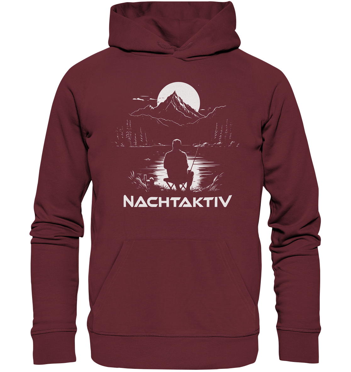 Nachtaktiv - Premium Bio Hoodie