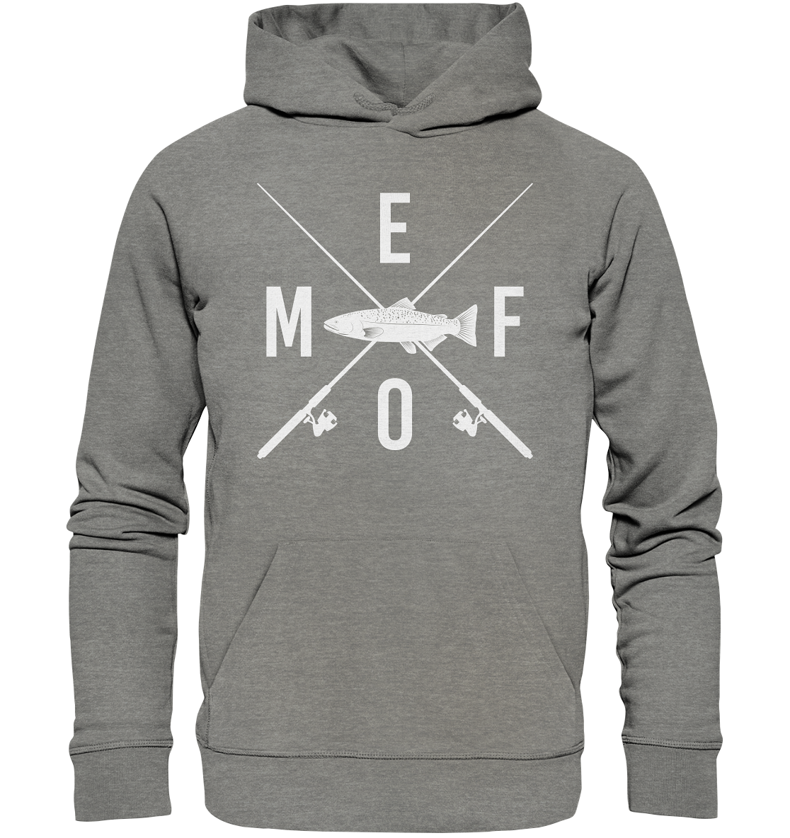 Gekreuzte Ruten MEFO - Premium Bio Hoodie