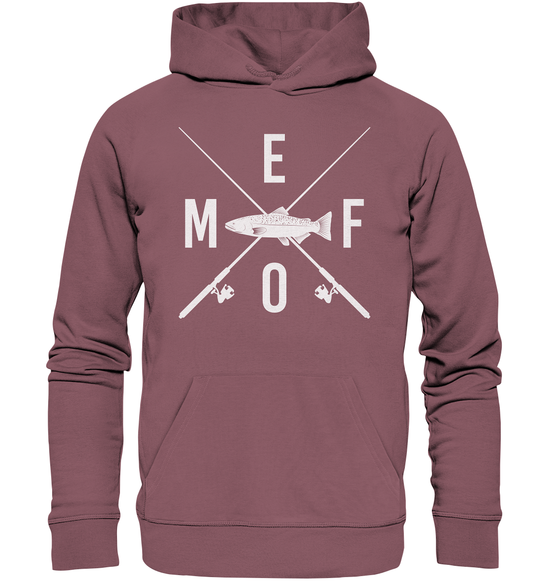 Gekreuzte Ruten MEFO - Premium Bio Hoodie