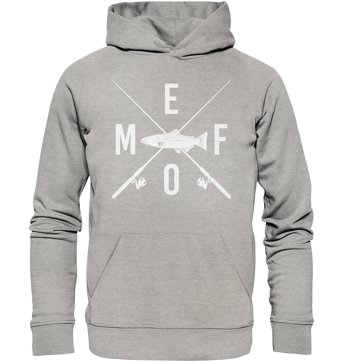 Gekreuzte Ruten MEFO - Premium Bio Hoodie