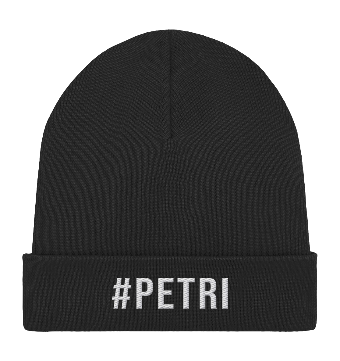 #Petri Stick - Organic Rib Beanie