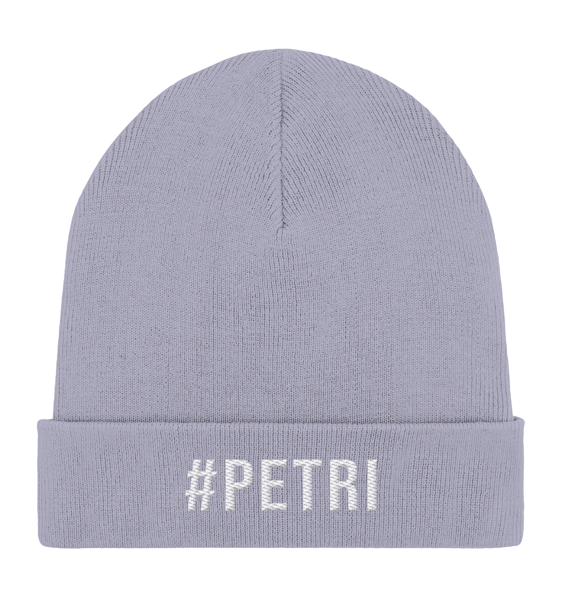 #Petri Stick - Organic Rib Beanie