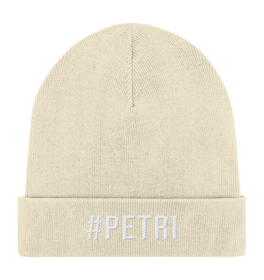 #Petri Stick - Organic Rib Beanie