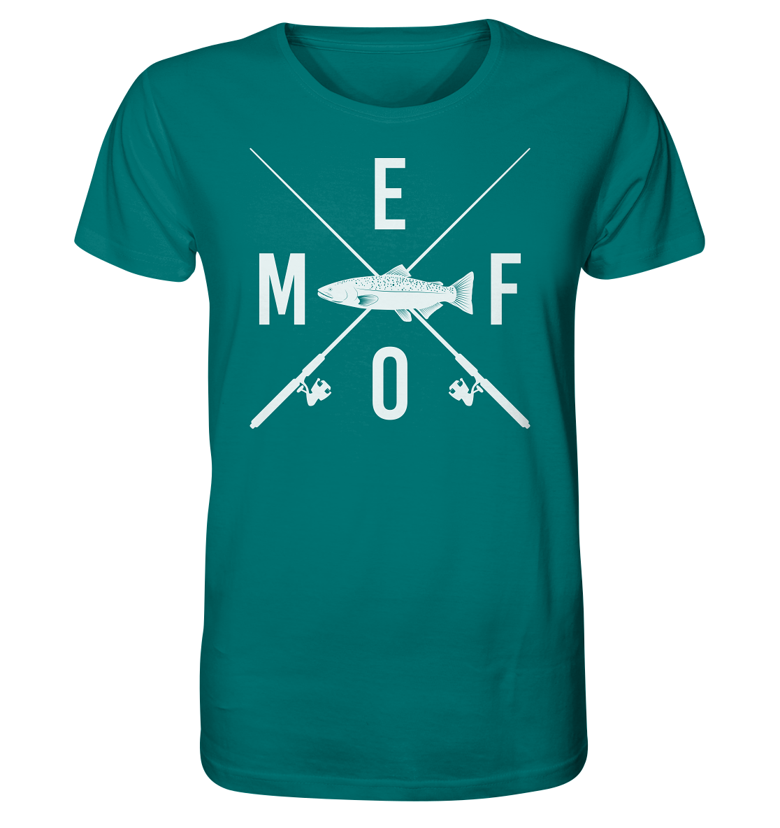 Gekreuzte Ruten MEFO - Männer Bio T-Shirt
