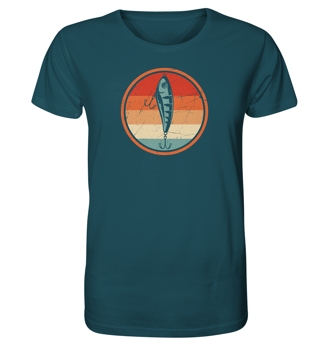Spinnfischen - Männer Bio T-Shirt