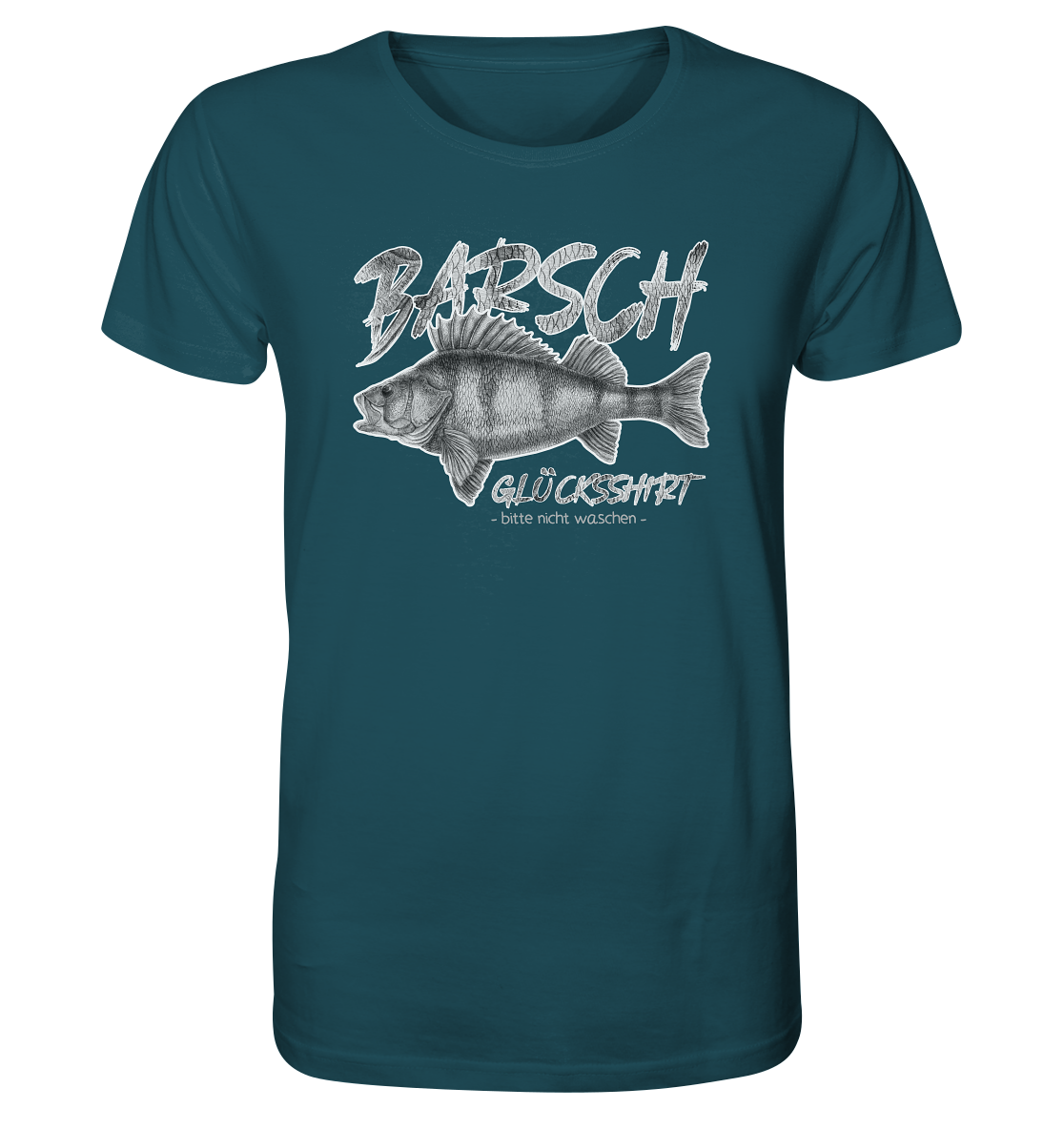 Barsch Glücksshirt - Männer Bio T-Shirt