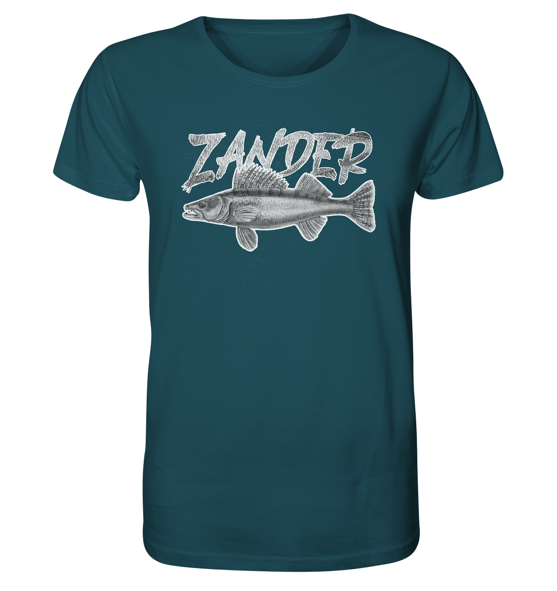 Der Zander - Männer Bio T-Shirt