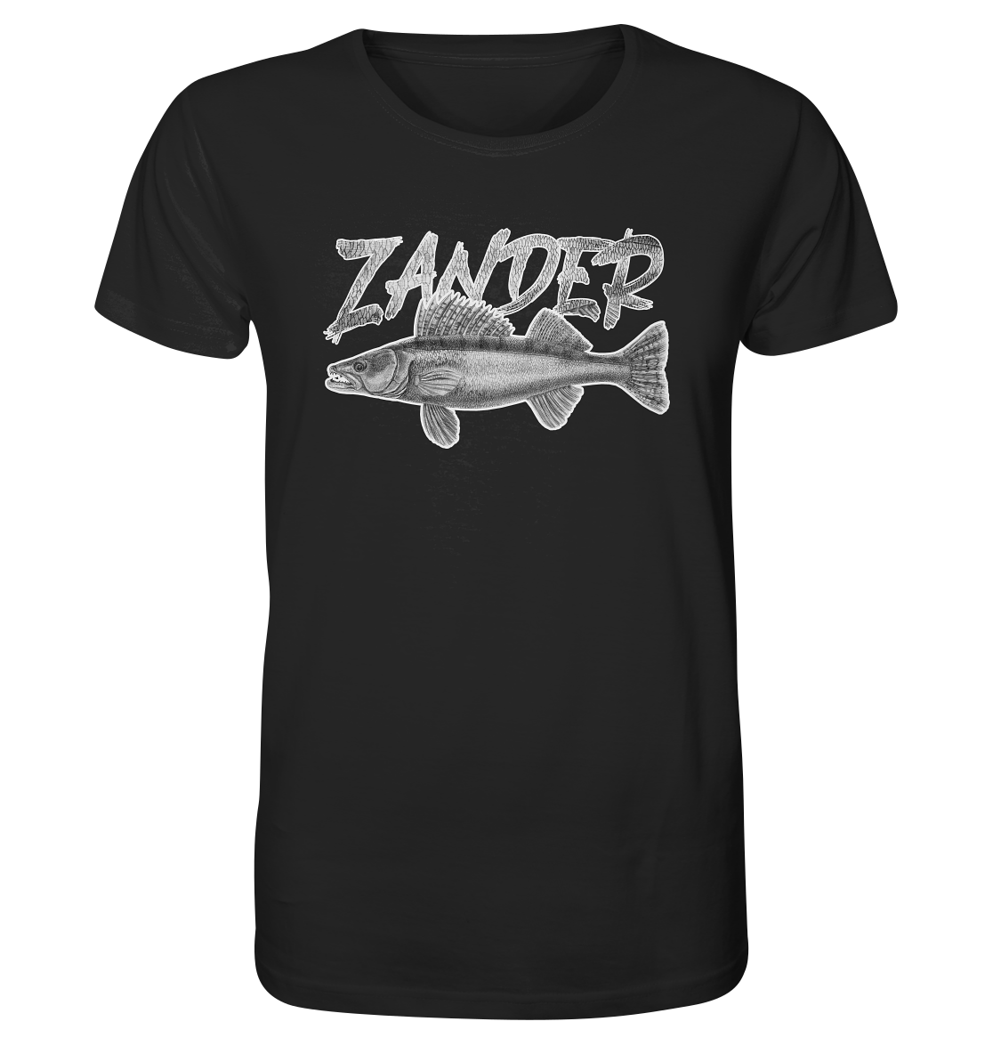 Der Zander - Männer Bio T-Shirt