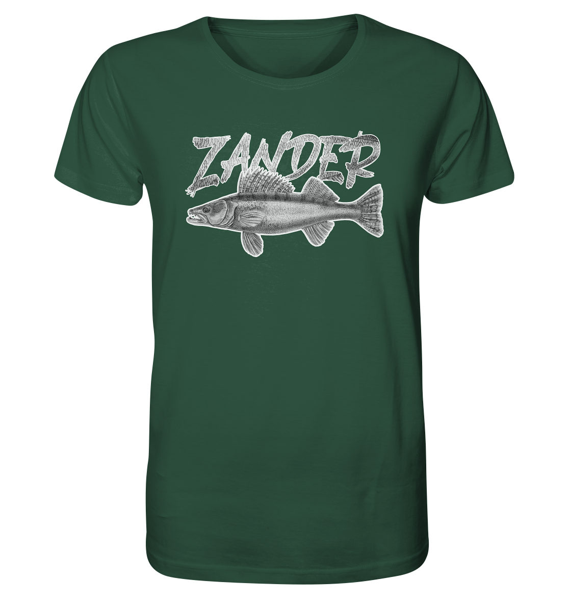 Der Zander - Männer Bio T-Shirt