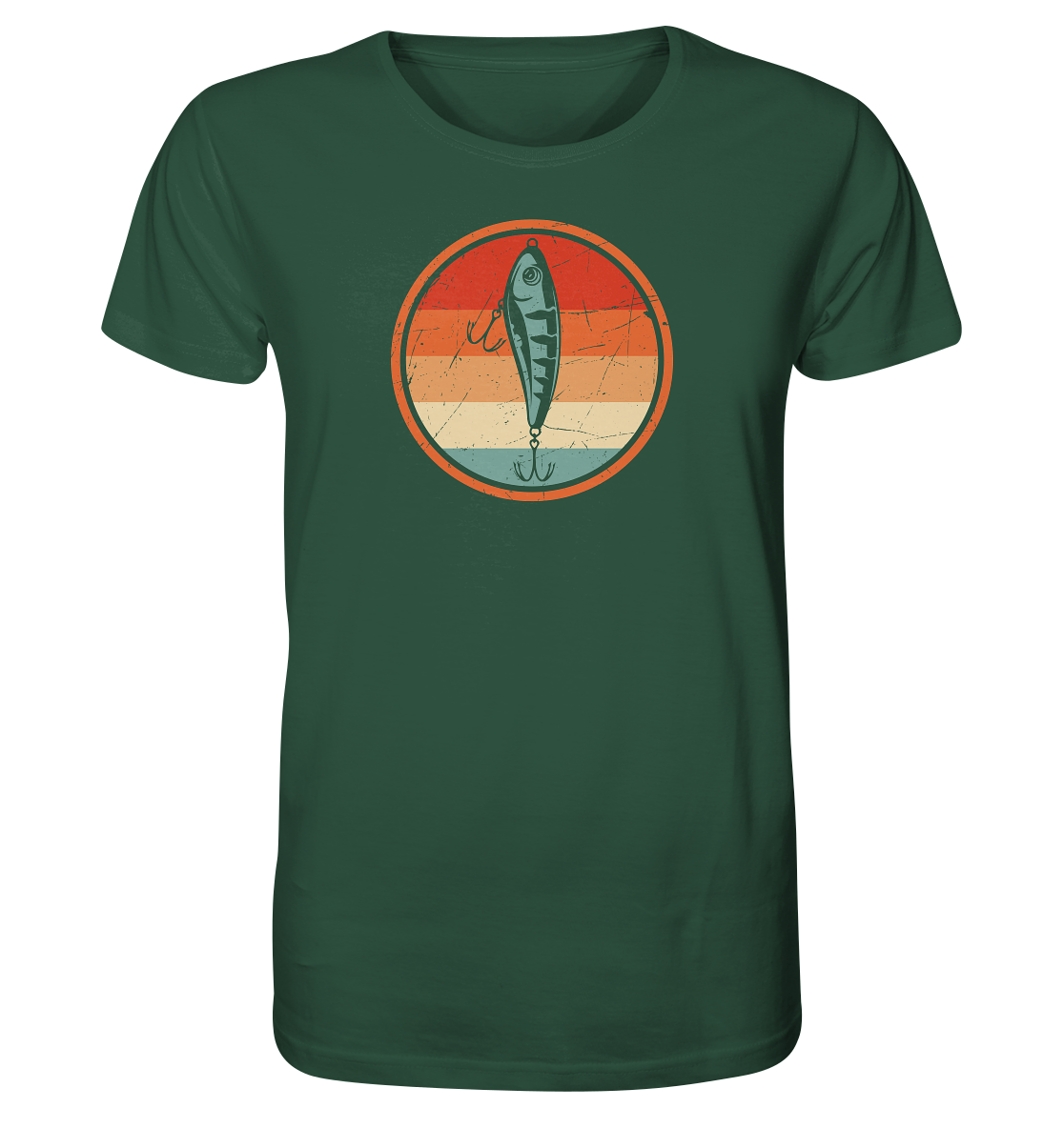 Spinnfischen - Männer Bio T-Shirt