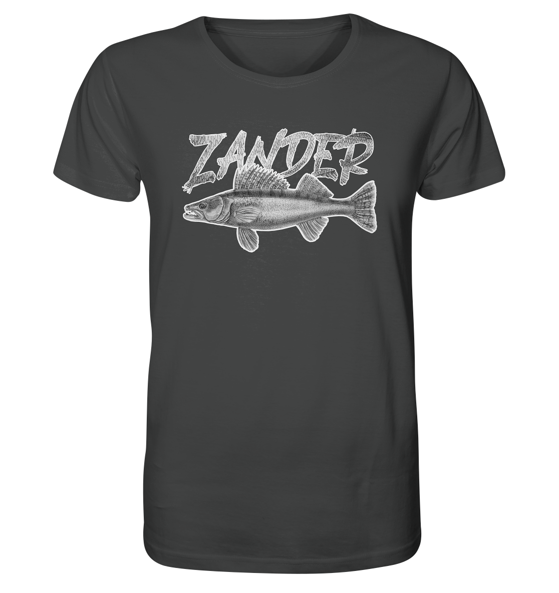 Der Zander - Männer Bio T-Shirt