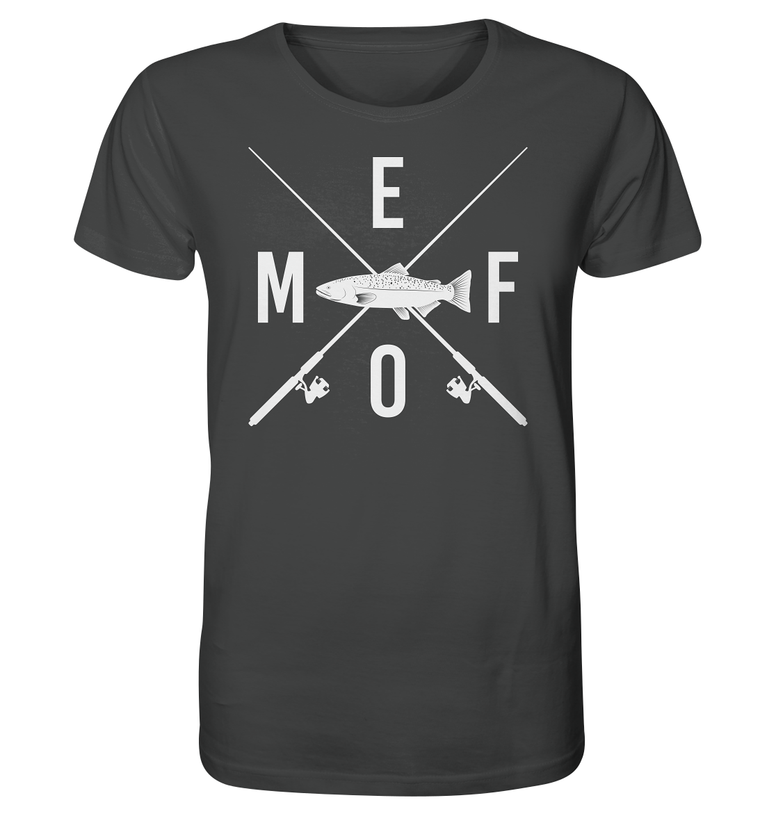 Gekreuzte Ruten MEFO - Männer Bio T-Shirt