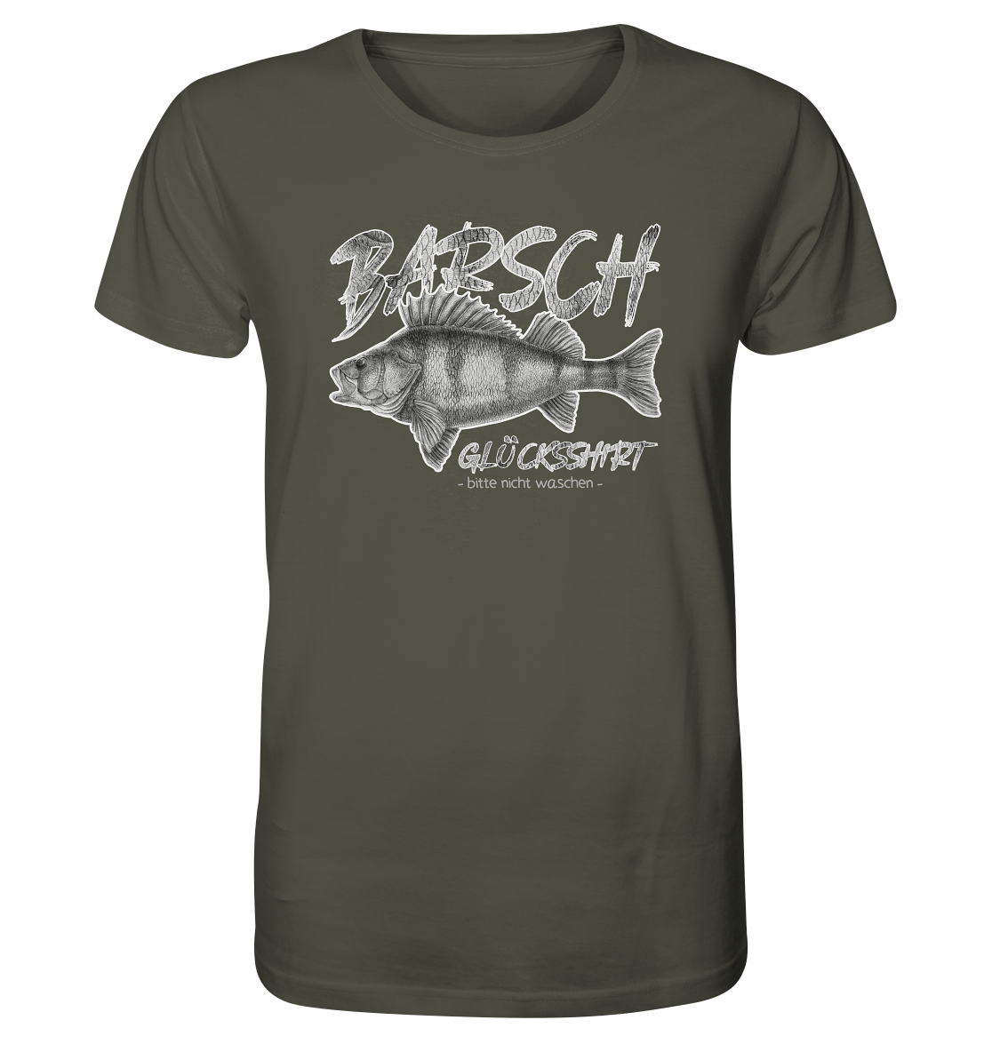 Barsch Glücksshirt - Männer Bio T-Shirt