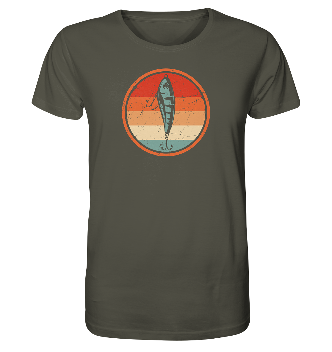Spinnfischen - Männer Bio T-Shirt