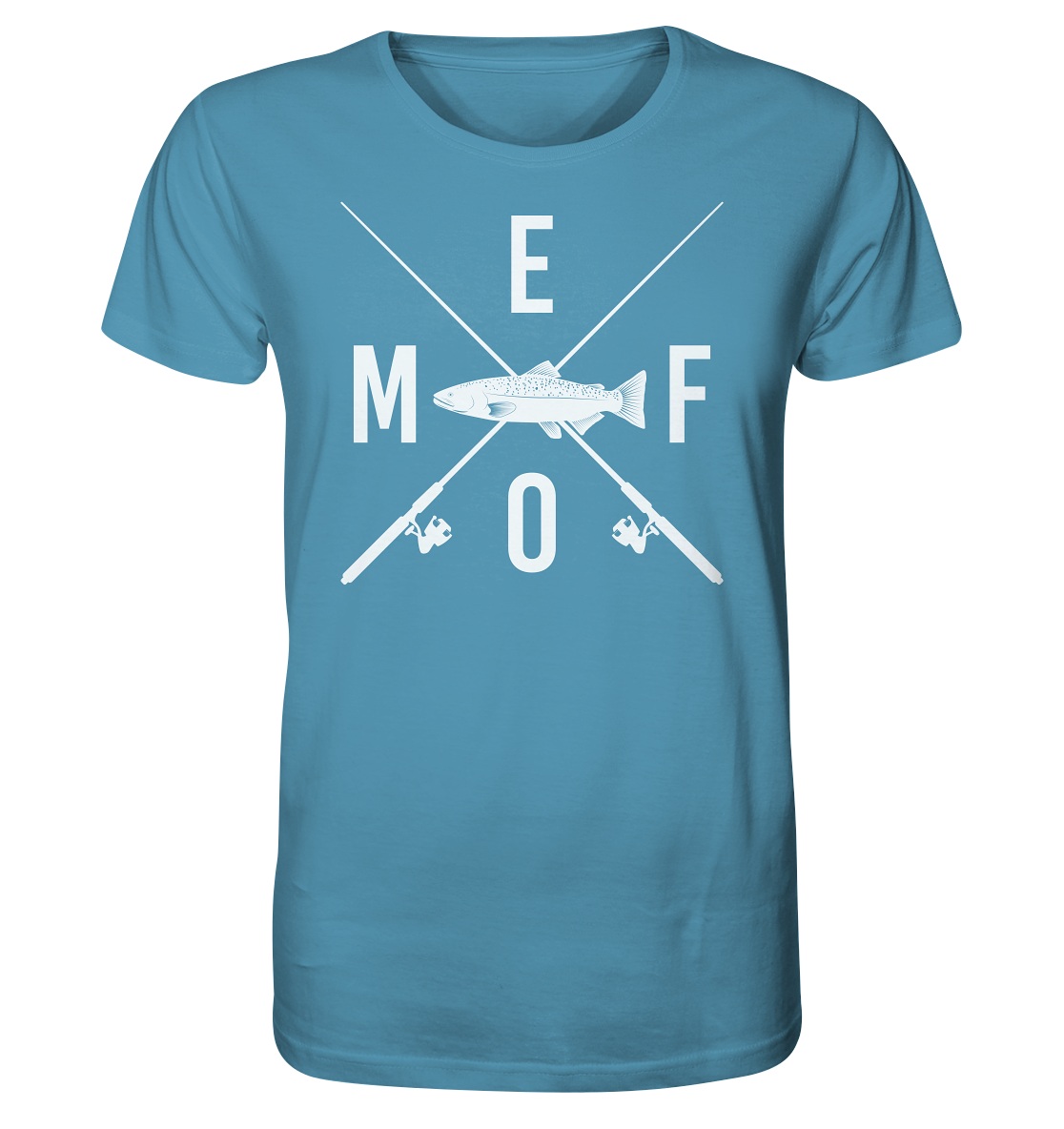 Gekreuzte Ruten MEFO - Männer Bio T-Shirt