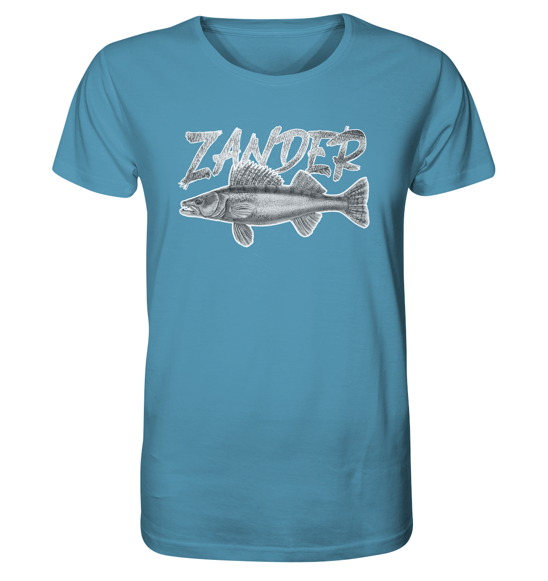 Der Zander - Männer Bio T-Shirt