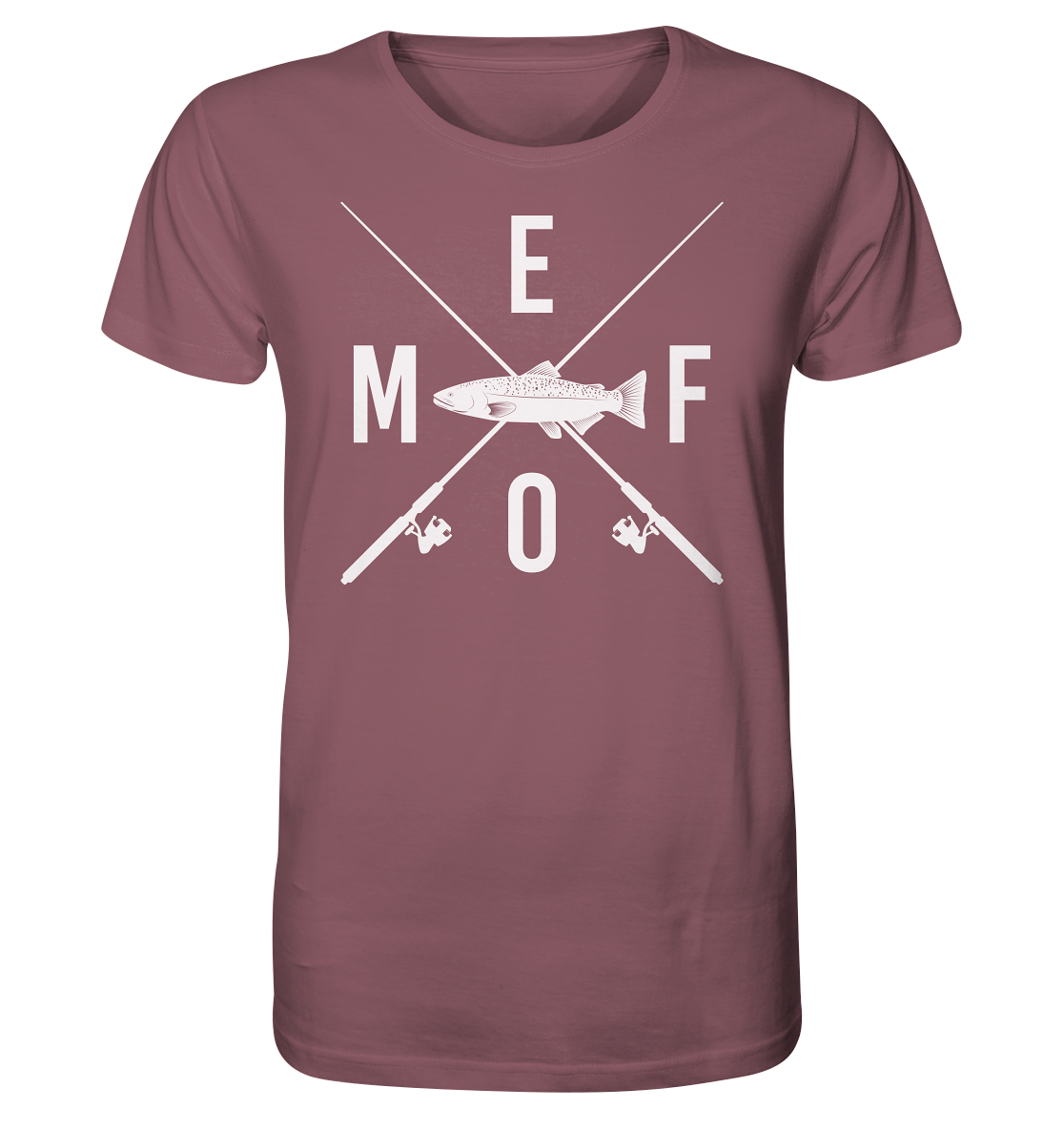 Gekreuzte Ruten MEFO - Männer Bio T-Shirt