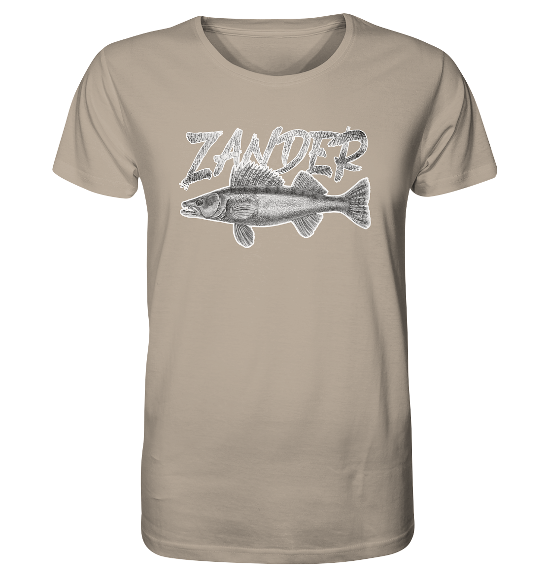 Der Zander - Männer Bio T-Shirt