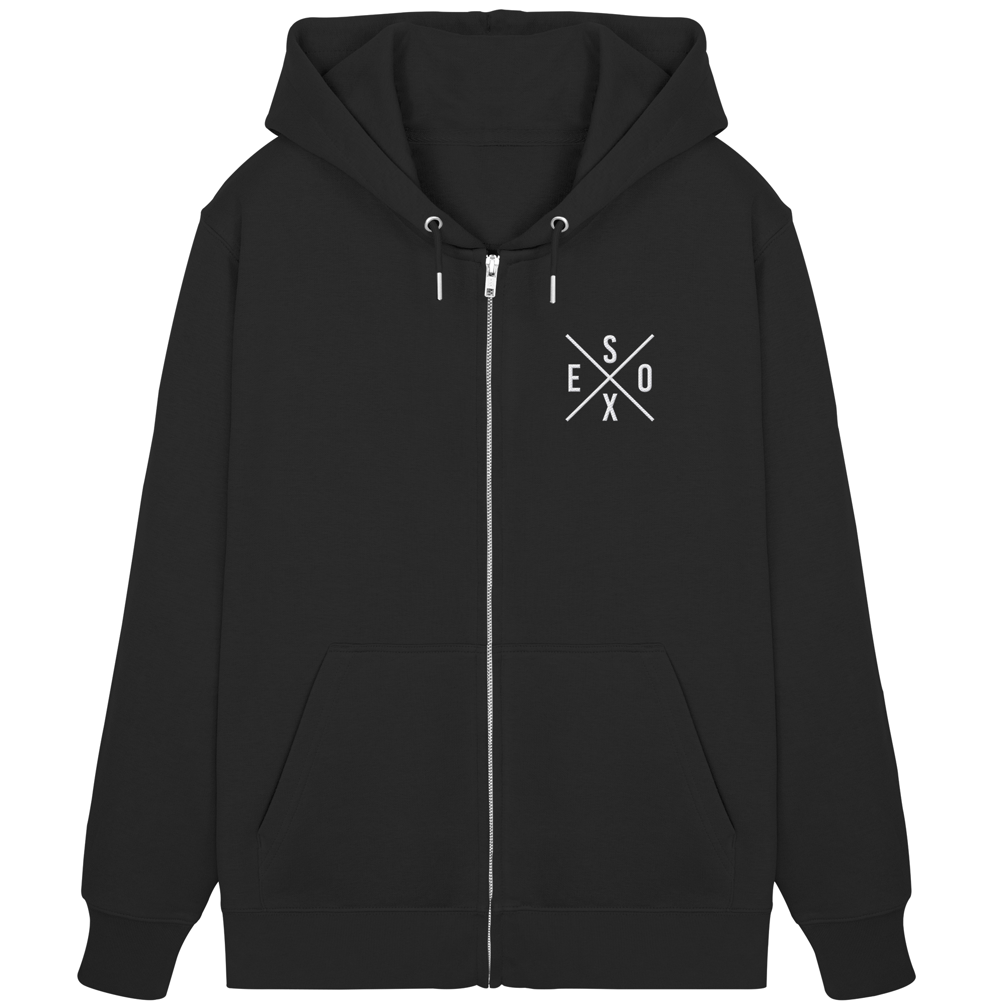 Hecht gekreuzt ESOX - Organic Zipper (Stick)