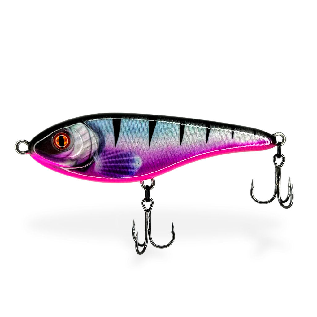 Hechtmutti Jerkbait Mini 9cm - Pink Perch