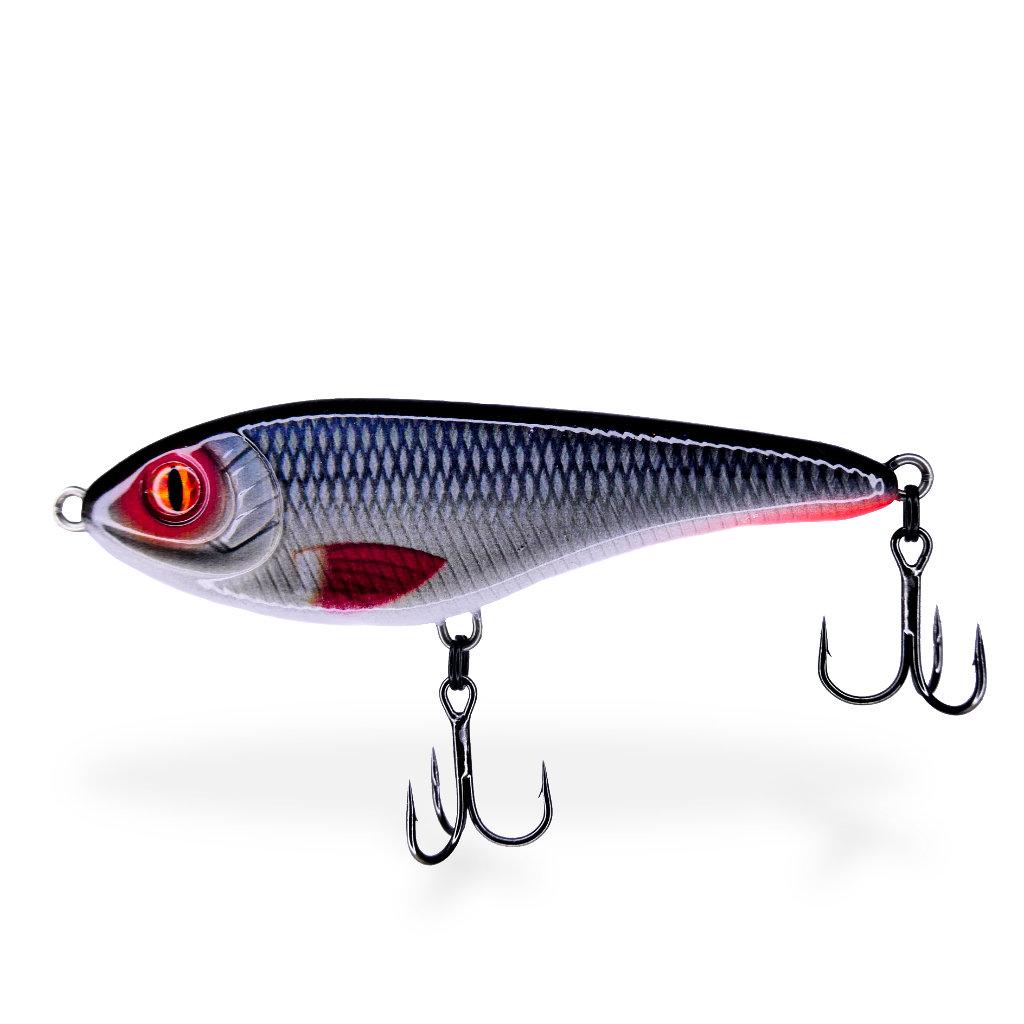 Hechtmutti Jerkbait Mini 9cm - Silver Roach