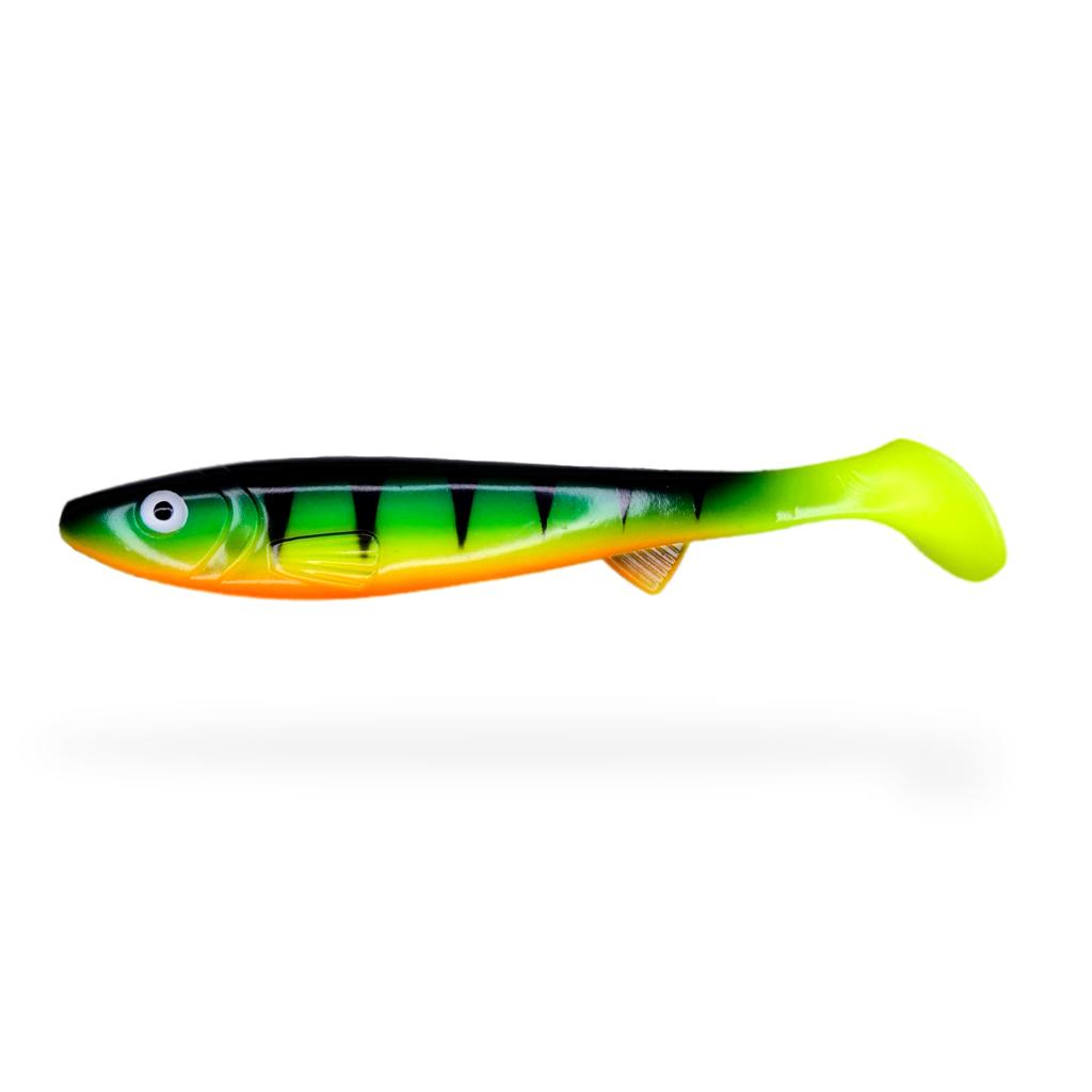 Hechtmutti Shad 17cm - UV Firetiger - 2 Stk