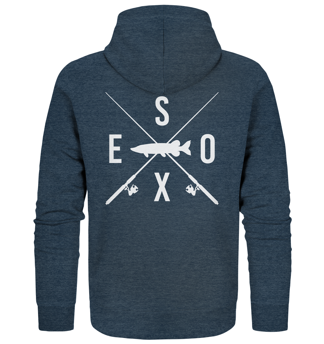 Esox gekreuzte Ruten - Bio Zipper