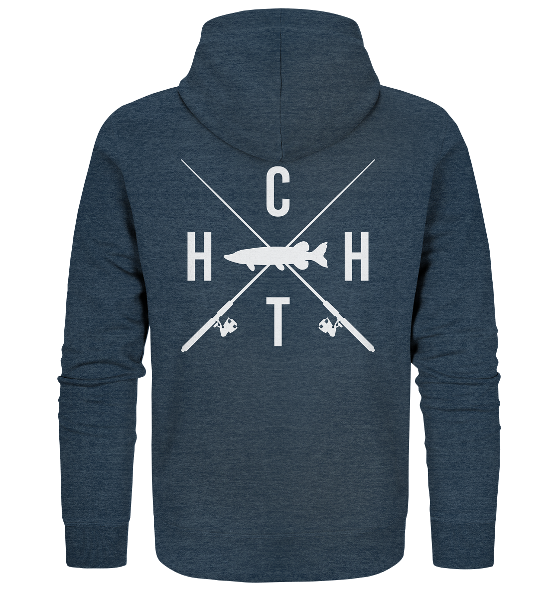 Hecht gekreuzte Ruten  - Bio Zipper