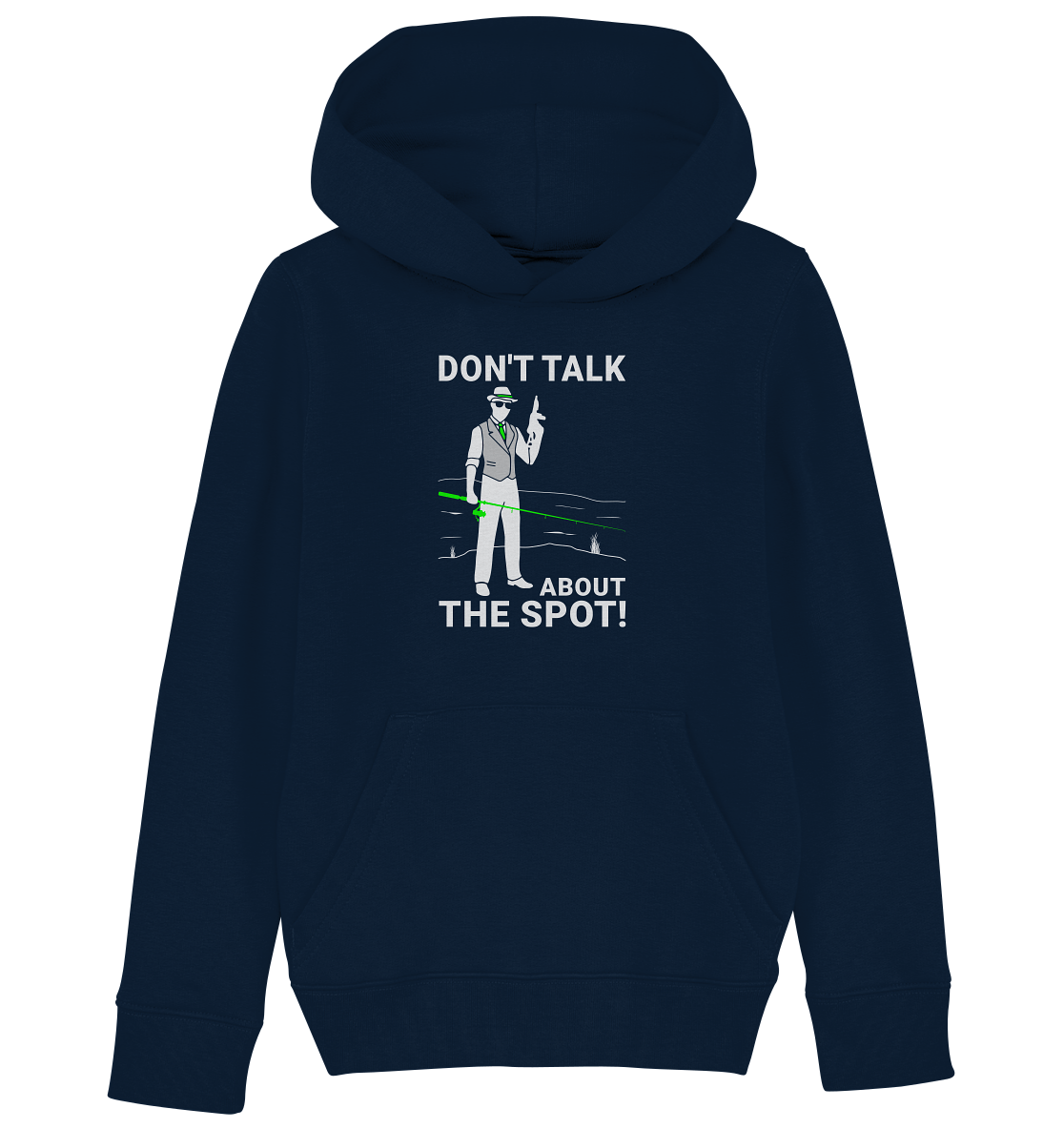 Don´t talk about the spot! Gangster - Kinder Bio Hoodie