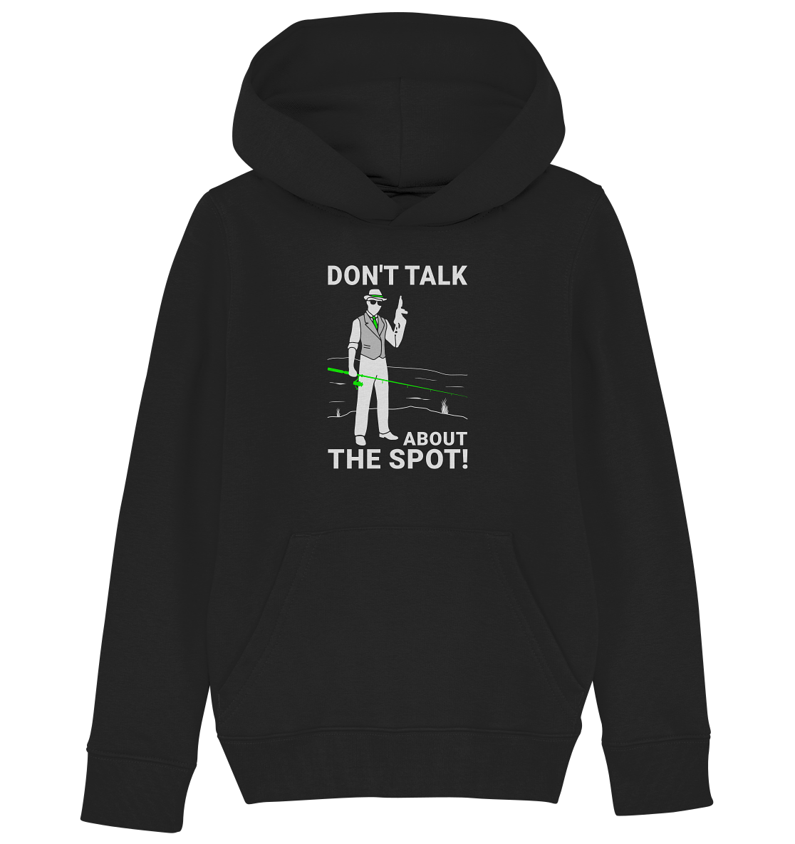 Don´t talk about the spot! Gangster - Kinder Bio Hoodie