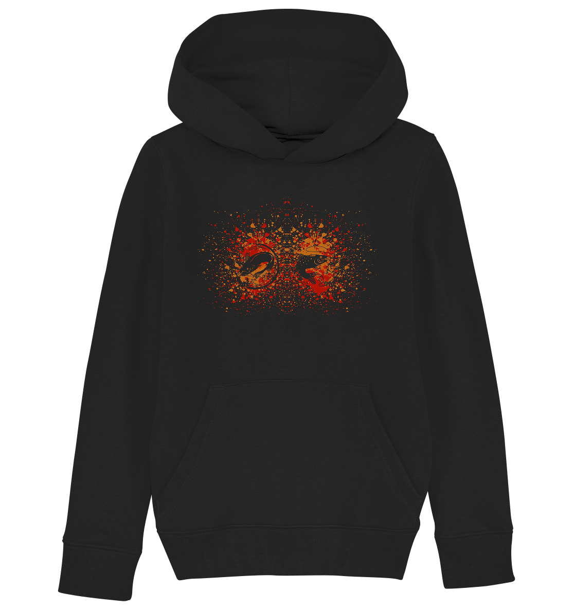 Fischexplosion - Kinder Bio Hoodie