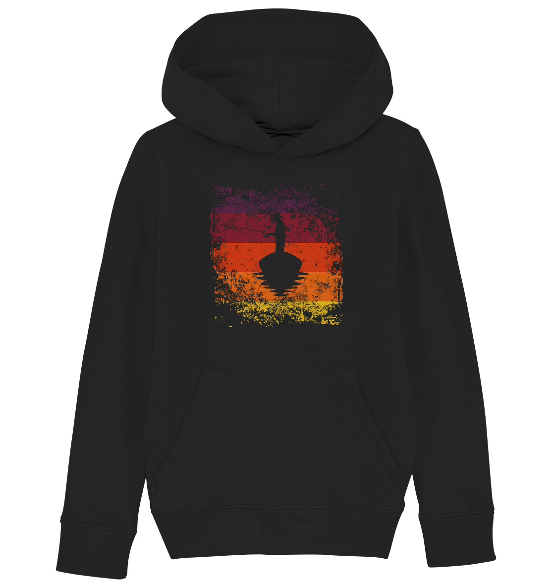 Der Angler - Kinder Bio Hoodie