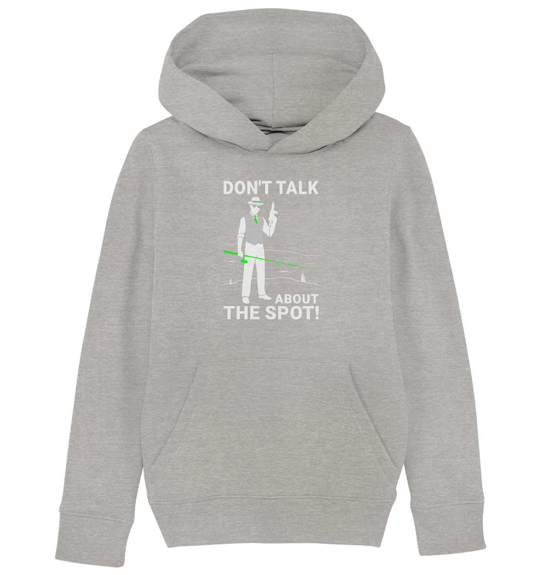 Don´t talk about the spot! Gangster - Kinder Bio Hoodie