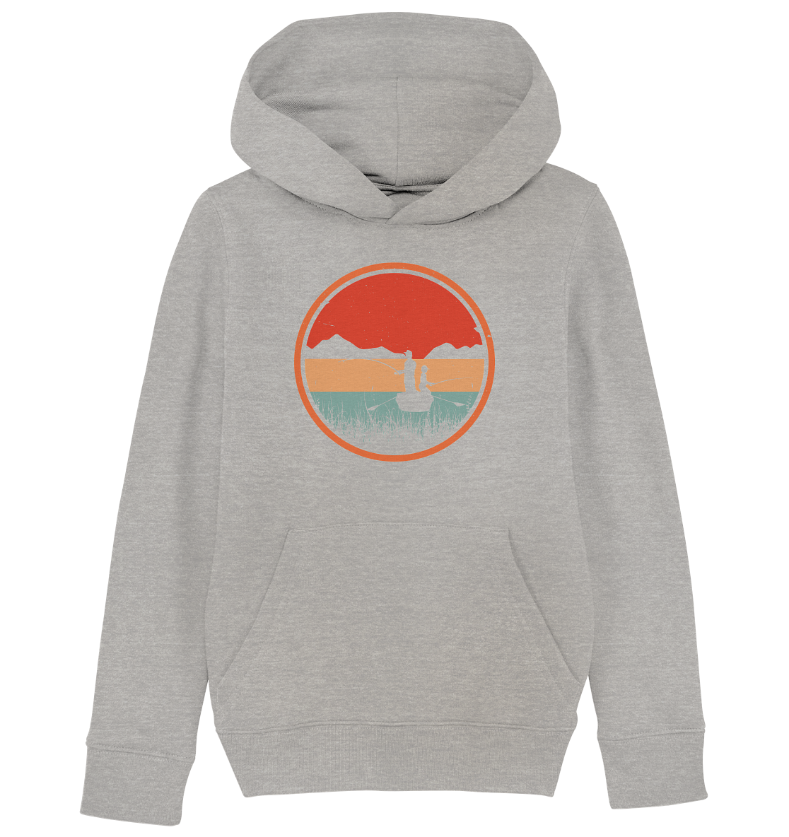 Bootsangeln - Kinder Bio Hoodie