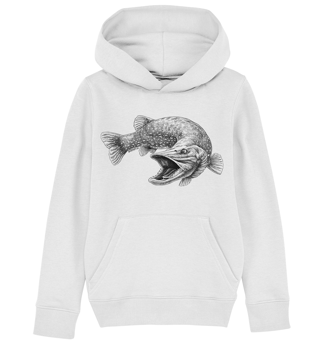 Die Hechtmutti - Kinder Bio Hoodie