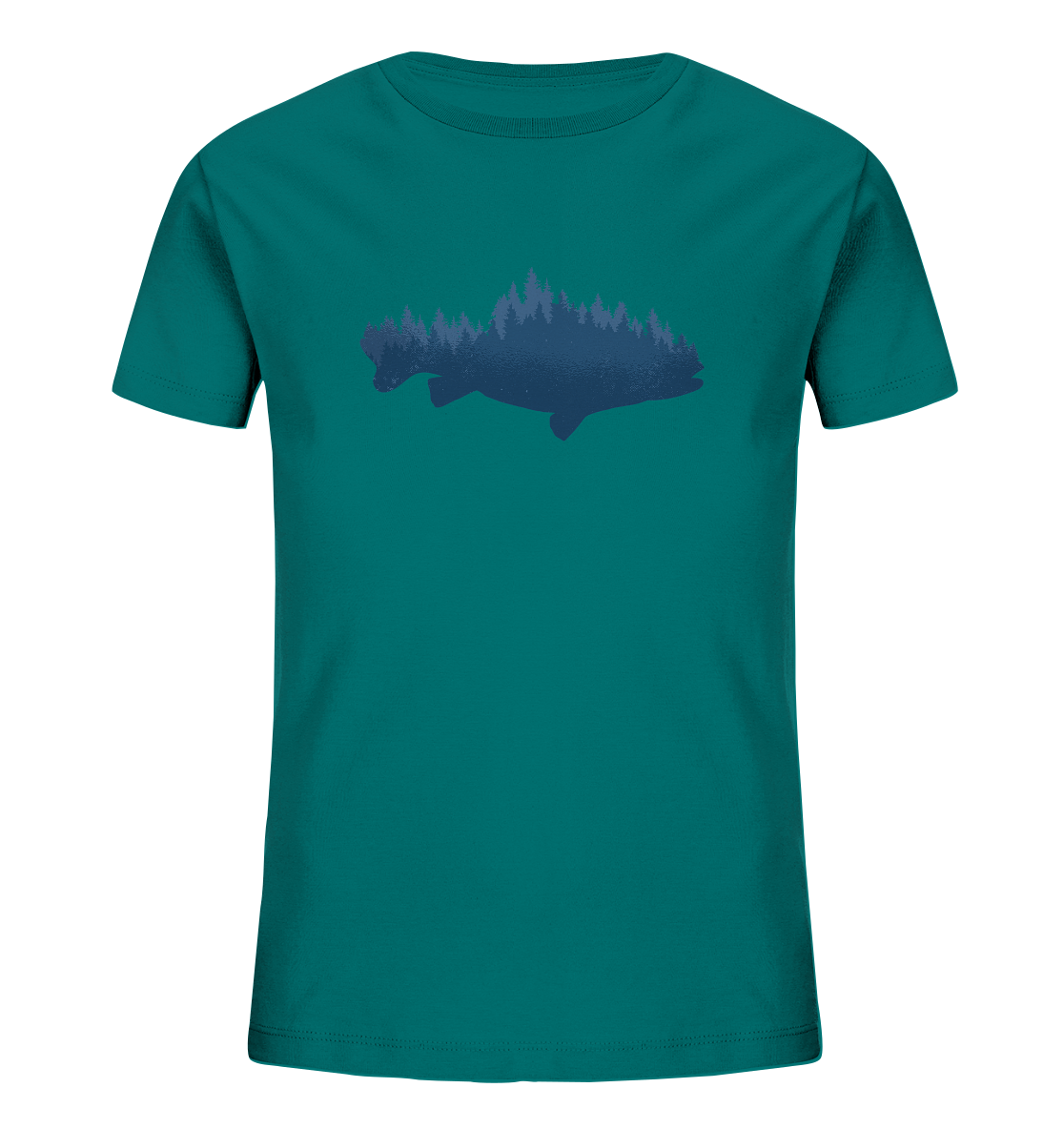 Fischkontur - Kinder Bio T-Shirt