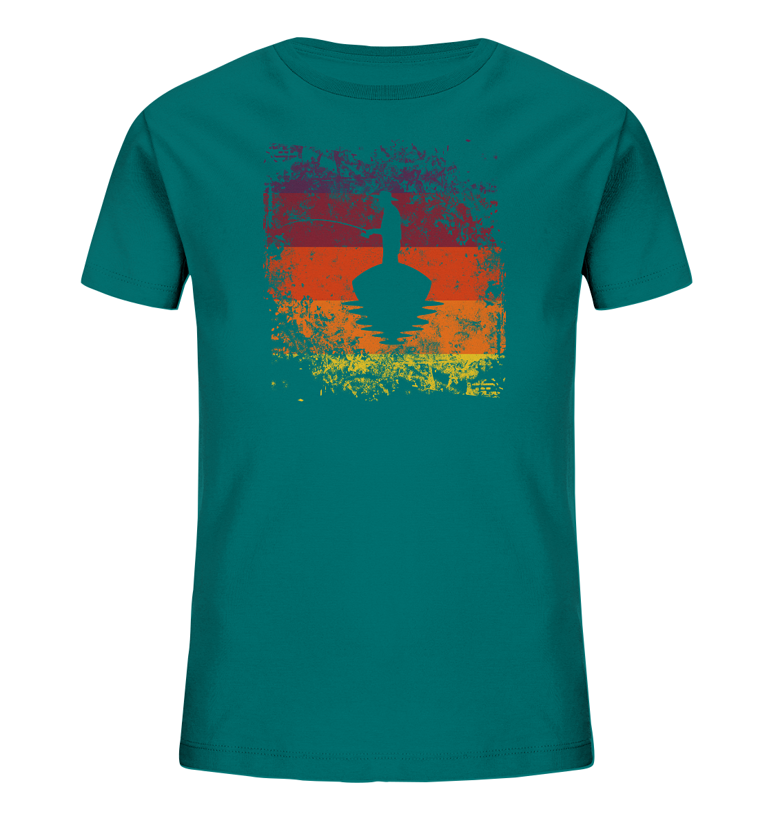 Der Angler - Kinder Bio T-Shirt