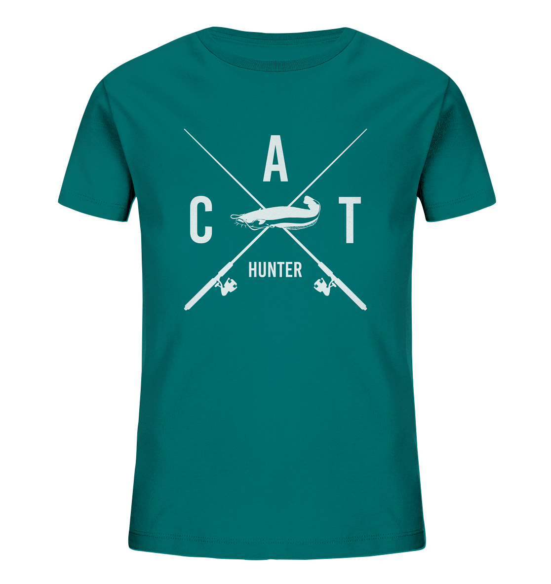 Cat Hunter  - Kinder Bio T-Shirt